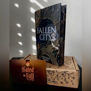 FairyLoot Adult Fantasy Box Nov 2025 Fallen City by Adrienne Young